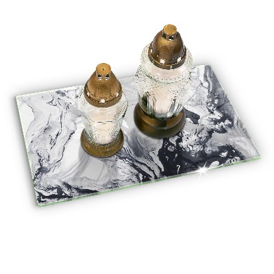 Coaster de lumânări mormânte decorativ Abstracția cernelii