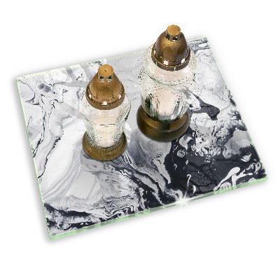 Coaster de lumânări mormânte decorativ Abstracția cernelii
