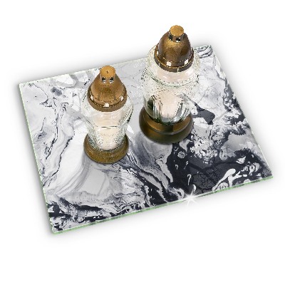 Coaster de lumânări mormânte decorativ Abstracția cernelii