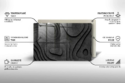 Coaster de lumânări mormânte decorativ Forme de piatră 3D