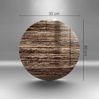 Coaster de lumânări mormânte Textura lemnului