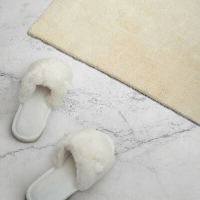 Panou decorativ perete dreptunghiular Model de marmură în elegan?ă albă
