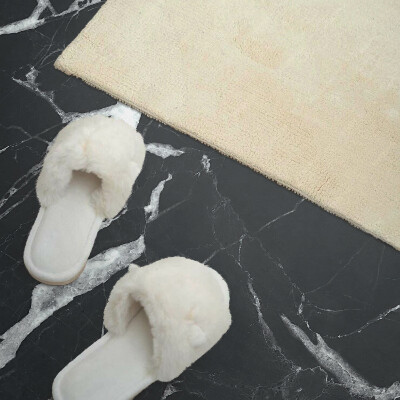 Panou decorativ dreptunghiular Vene de marmură într-un model armonios