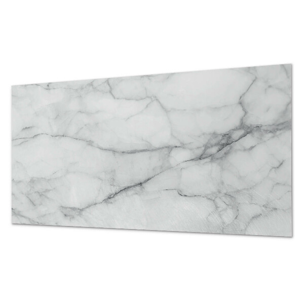 Panou decorativ bucatarie Model de marmură cu vene delicate