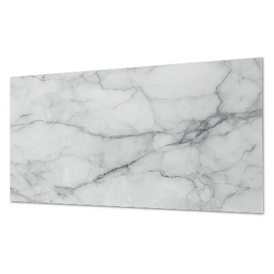 Panou decorativ bucatarie Model de marmură cu vene delicate