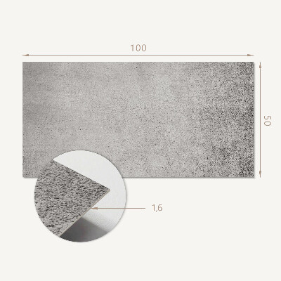 Panou decorativ bucatarie Textura beton brut