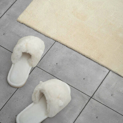 Panou decorativ perete dreptunghiular Beton brut într-un stil minimalist
