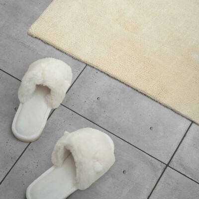 Panou decorativ perete dreptunghiular Beton brut într-un stil minimalist