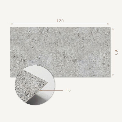 Panou decorativ dreptunghiular Model de beton brut