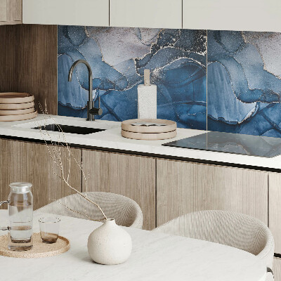 Panou decorativ bucatarie Forme abstracte ondulate