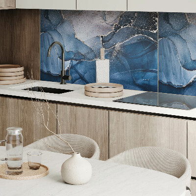 Panou decorativ bucatarie Forme abstracte ondulate