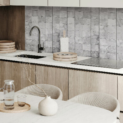 Panou decorativ perete dreptunghiular Placi cu model de piatră