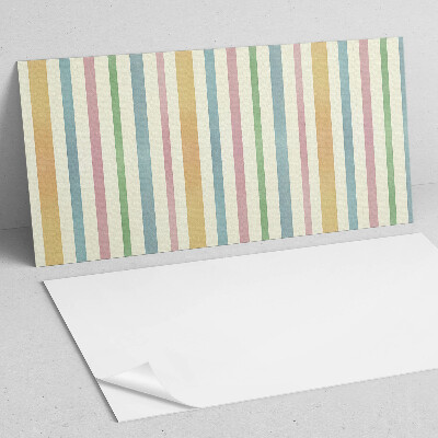 Panou decorativ bucatarie Dungi verticale colorate