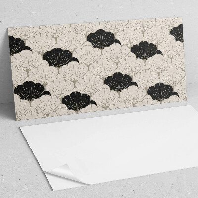 Panou decorativ perete dreptunghiular Motiv elegant cu frunze