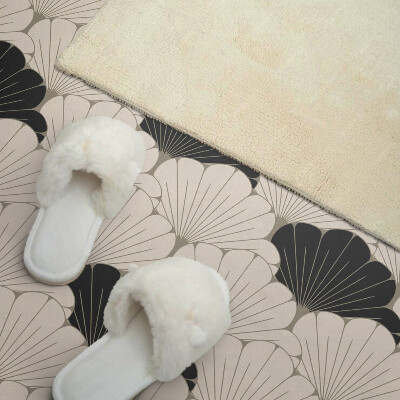Panou decorativ perete dreptunghiular Motiv elegant cu frunze