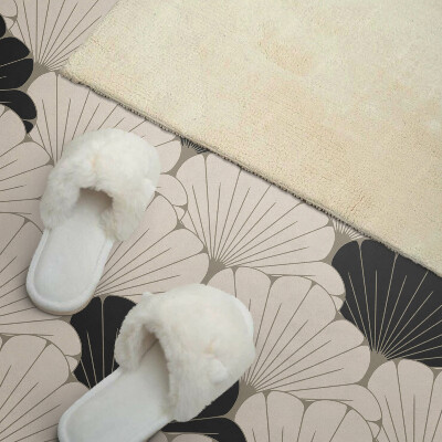 Panou decorativ perete dreptunghiular Motiv elegant cu frunze