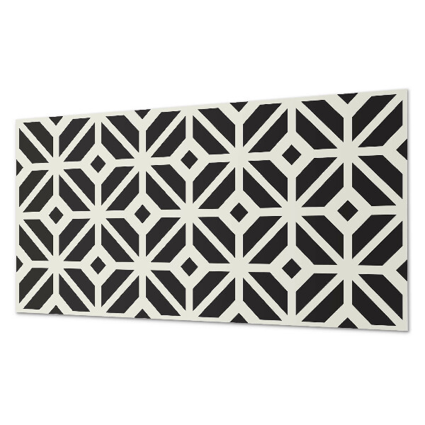 Panou decorativ bucatarie Model cu romburi în stil geometric