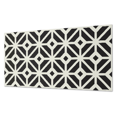Panou decorativ bucatarie Model cu romburi în stil geometric