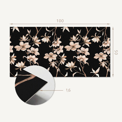 Panou decorativ bucatarie Motiv floral