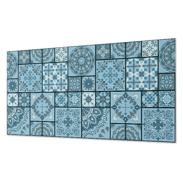 Panou decorativ dreptunghiular Mozaic de forme geometrice