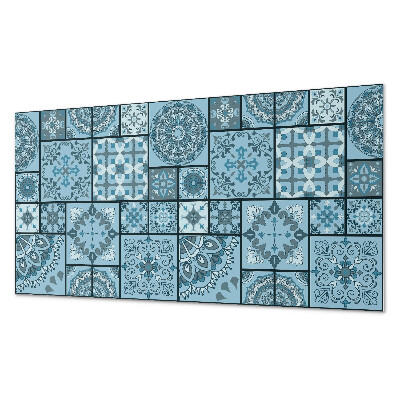Panou decorativ dreptunghiular Mozaic de forme geometrice