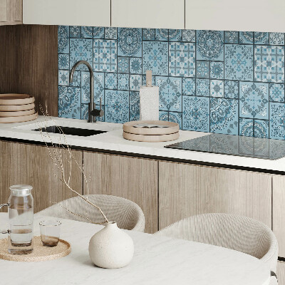 Panou decorativ dreptunghiular Mozaic de forme geometrice