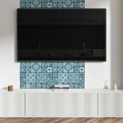 Panou decorativ dreptunghiular Mozaic de forme geometrice