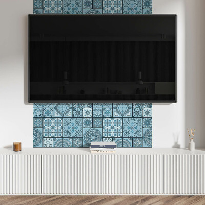 Panou decorativ dreptunghiular Mozaic de forme geometrice