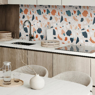 Panou decorativ bucatarie Motiv abstract din piatră