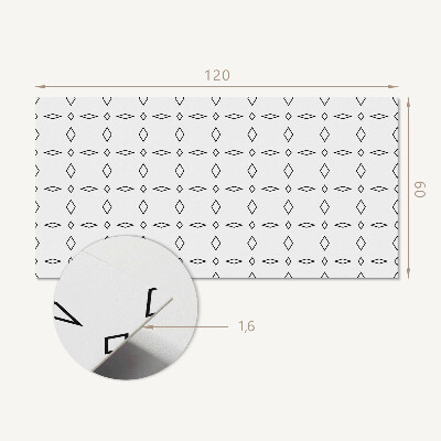 Panou decorativ bucatarie Model geometric romb