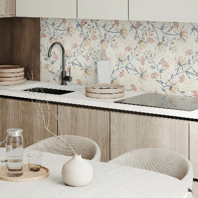 Panou decorativ perete dreptunghiular Motiv floral