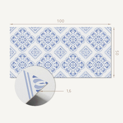 Panou decorativ perete dreptunghiular Motiv decorativ elegant