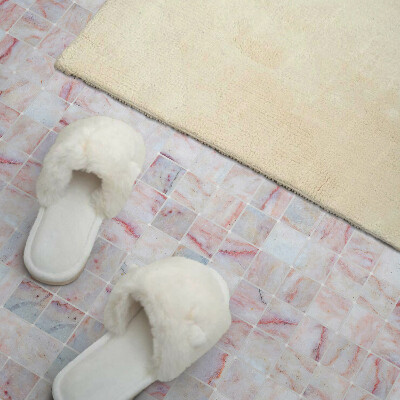 Panou decorativ dreptunghiular Model de mozaic de forme pătrate