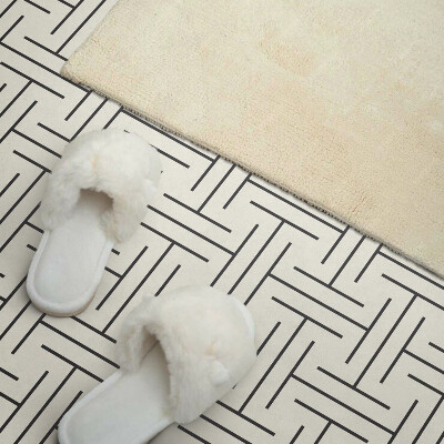 Panou decorativ bucatarie Motiv geometric în carouri