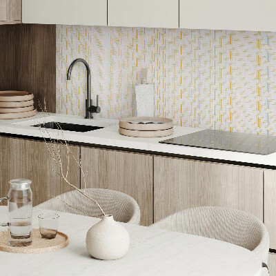Panou decorativ dreptunghiular Model cu oase de pe?te