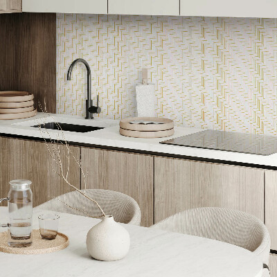Panou decorativ dreptunghiular Model cu oase de pe?te