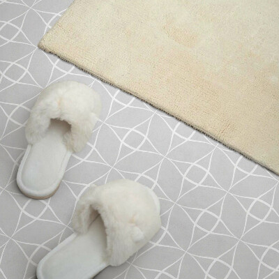 Panou decorativ bucatarie Model de grilă în stil geometric