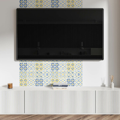 Panou decorativ dreptunghiular Mozaic cu modele decorative