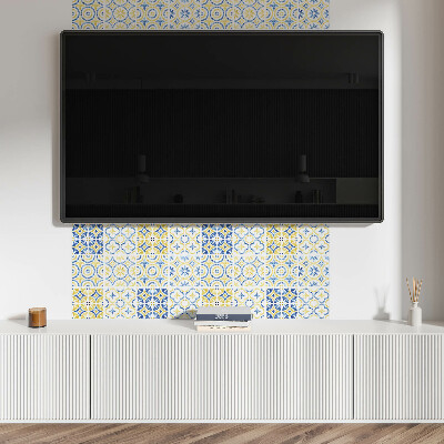 Panou decorativ dreptunghiular Mozaic cu modele decorative