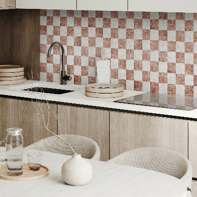 Panou decorativ perete dreptunghiular Tabla de ?ah din marmură într-un stil elegant