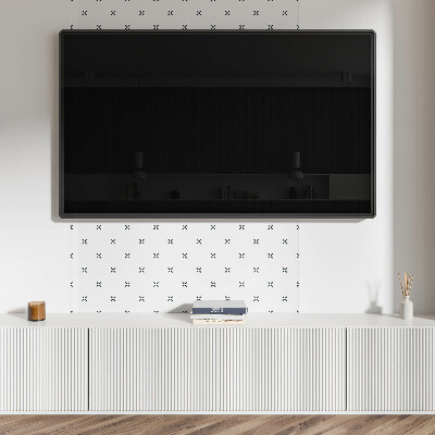 Panou decorativ dreptunghiular Motiv minimalist în cruce