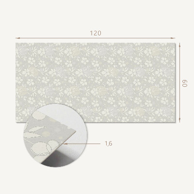 Panou decorativ bucatarie Motiv floral