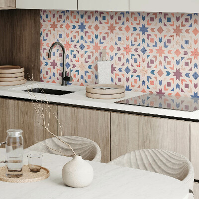 Panou decorativ bucatarie Armonia formelor geometrice