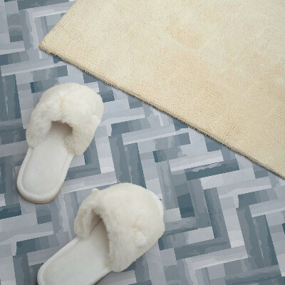 Panou decorativ dreptunghiular Model în dungi în zig-zag