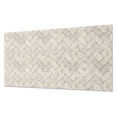 Panou decorativ bucatarie Model decorativ în oase de pe?te