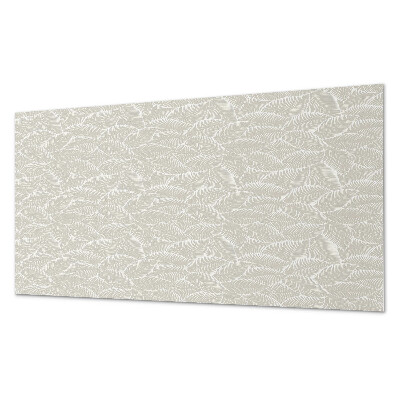 Panou decorativ dreptunghiular Aspect grafic cu frunze