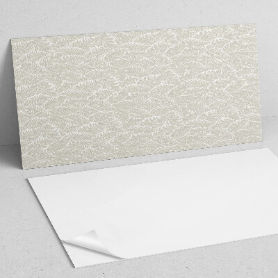 Panou decorativ dreptunghiular Aspect grafic cu frunze