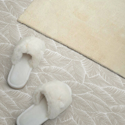 Panou decorativ dreptunghiular Aspect grafic cu frunze