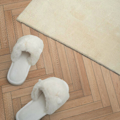 Panou decorativ bucatarie Model în oase pe podea