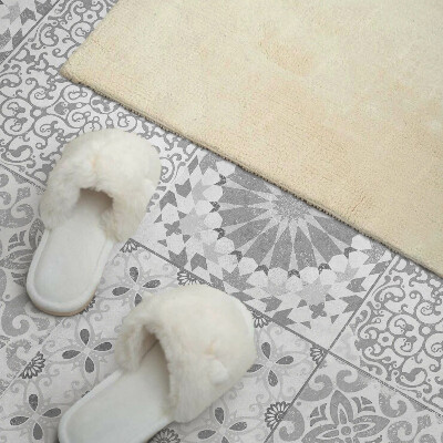 Panou decorativ perete dreptunghiular Motiv geometric-floral